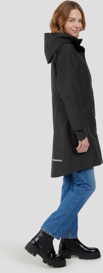 Didriksons Women's Ilma Parka 8 Musta 15