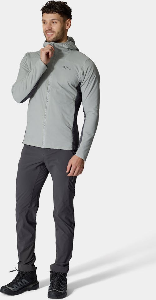 Rab Men's Xenair Alpine Flex Jacket Light Zinc 03