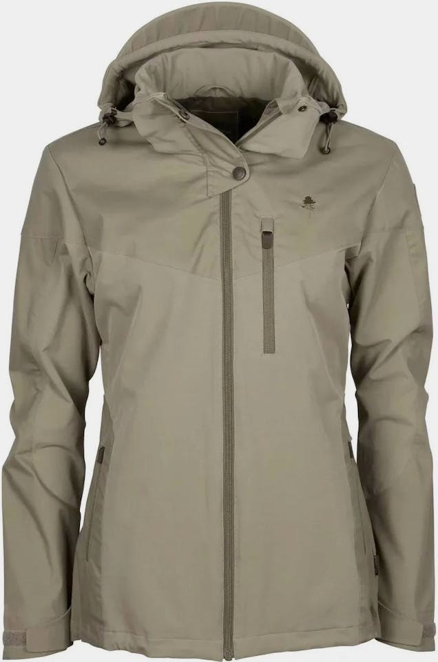 Pinewood Finnveden Hybrid Women's Jacket Light Khaki 01