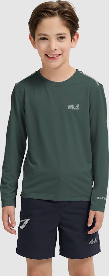 Jack Wolfskin Flare Kids Long Sleeve Sago Palm 04