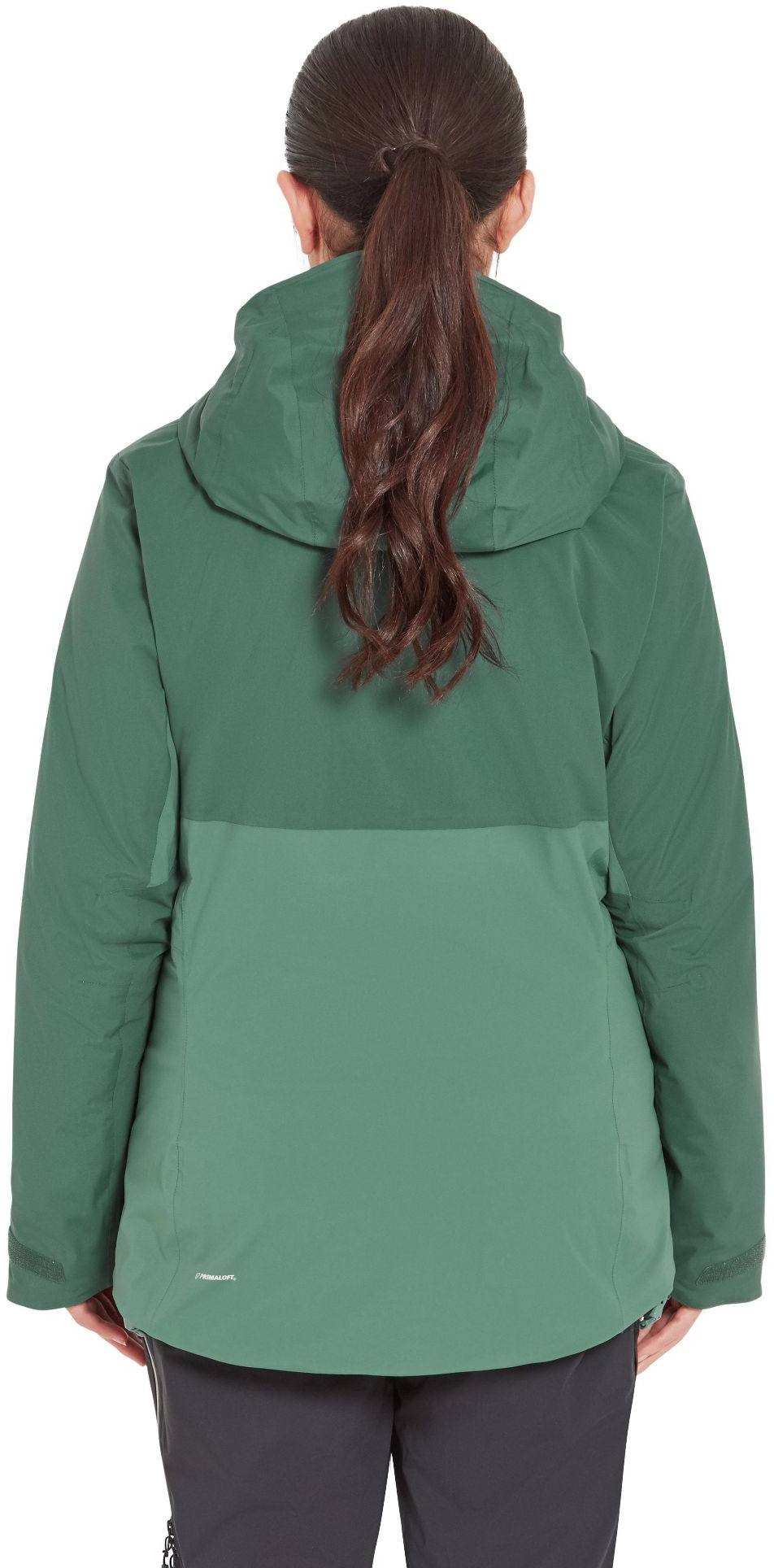 Rab Women's Khroma Diffract Insulated Ski Jacket Green slate / Eucalyptus 08