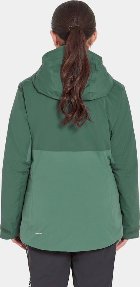 Rab Women's Khroma Diffract Insulated Ski Jacket Green slate / Eucalyptus 08