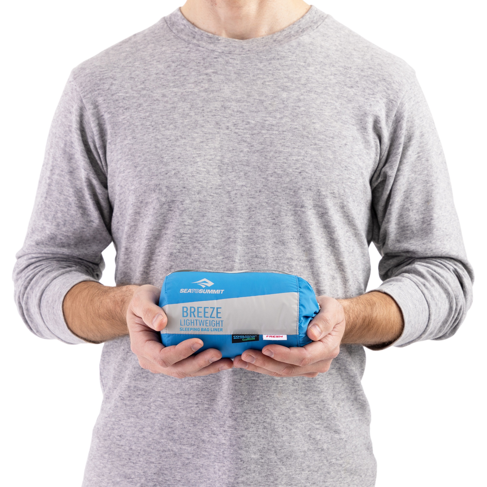 Sea To Summit Breeze Lightweight Liner Long Blue 03