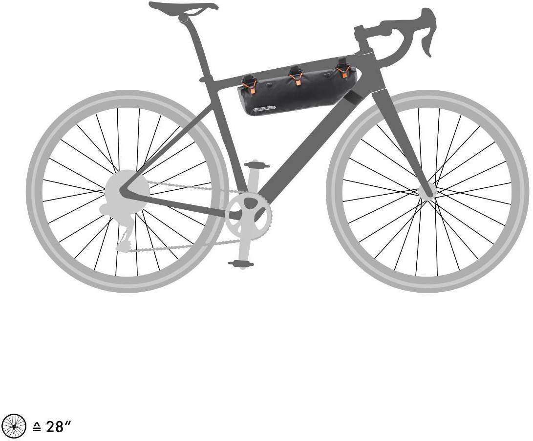 Ortlieb Frame-pack RC 3L Toptube Musta 05