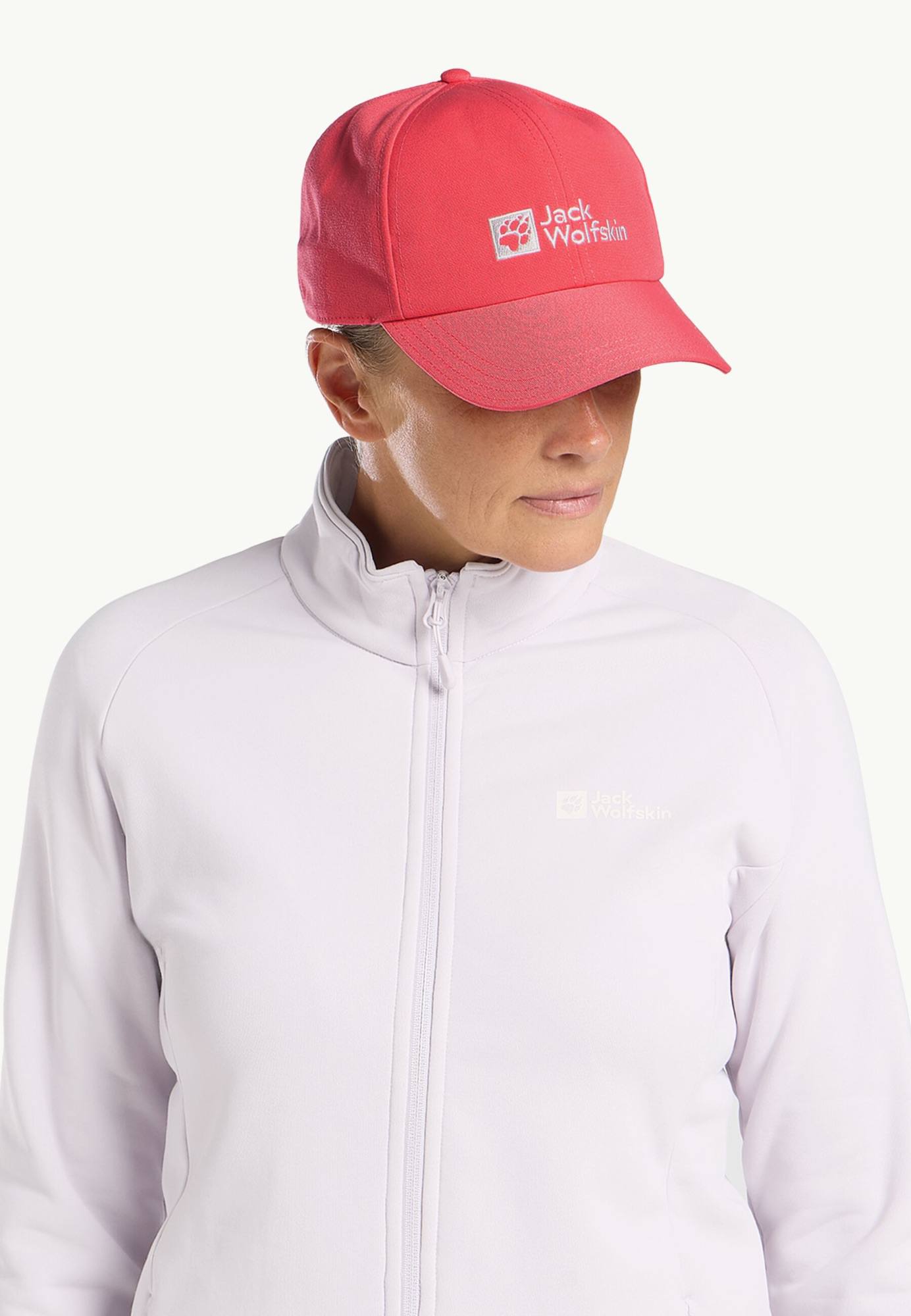 Jack Wolfskin Baseball Cap Sunset Coral 02