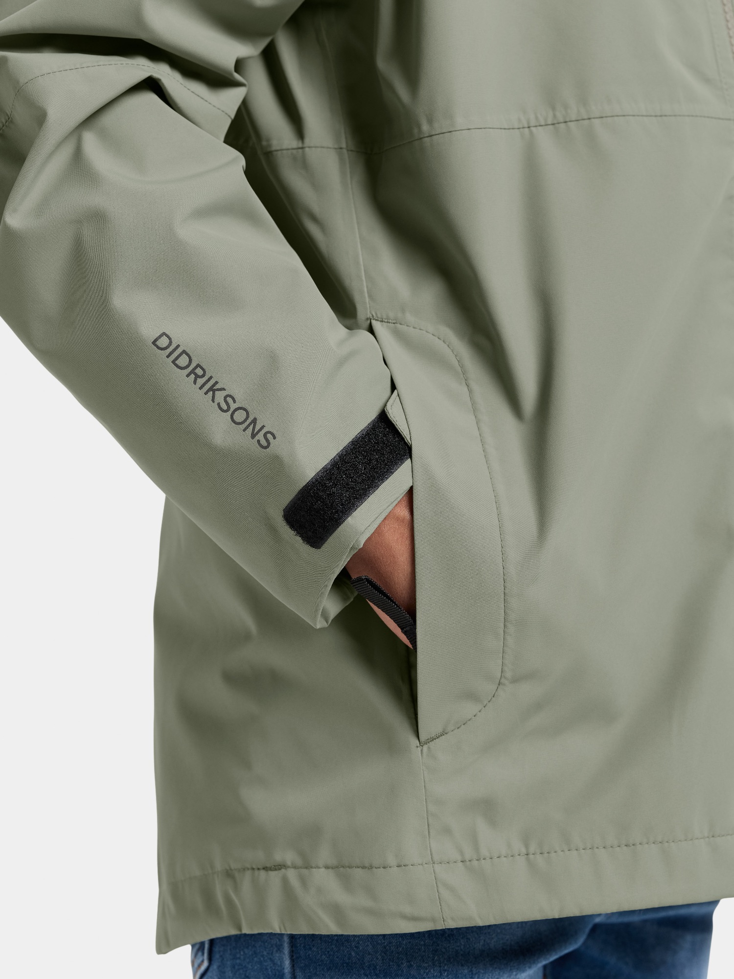 Didriksons Piko 9 Kids Jacket Wilted Leaf 06