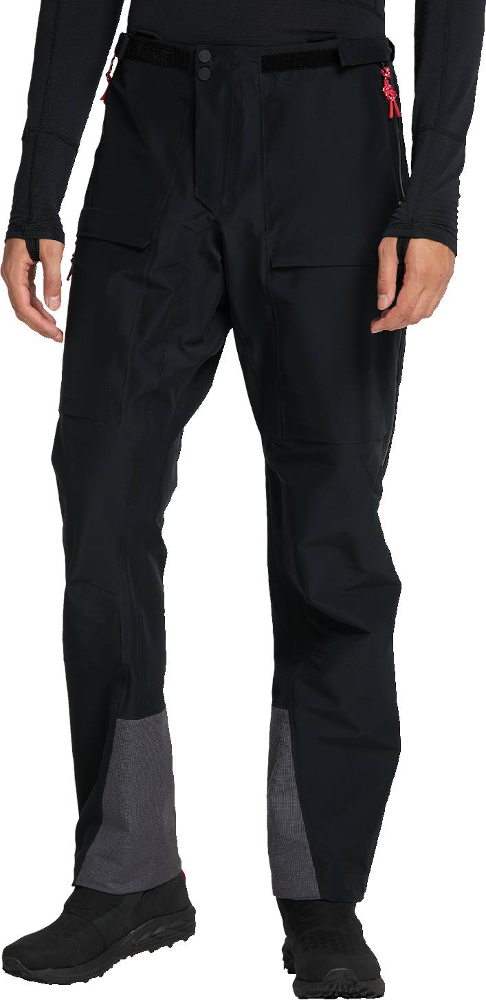 Haglöfs Men's L.I.M. ZT GTX Pro Pant Musta / Punainen 07