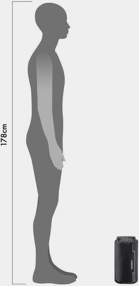 Ortlieb Dry-Bag Light PS10, 12 L Musta 05