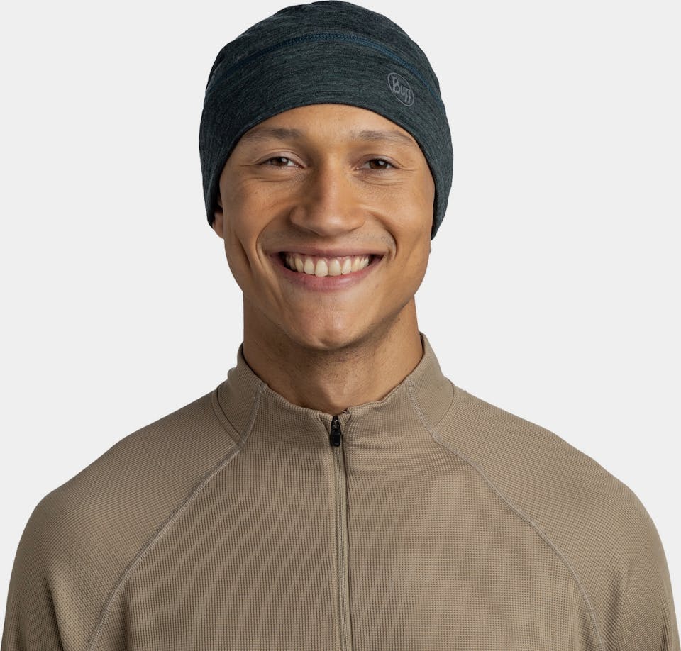 Buff Lightweight Merino Hat Forest Multistripe  01
