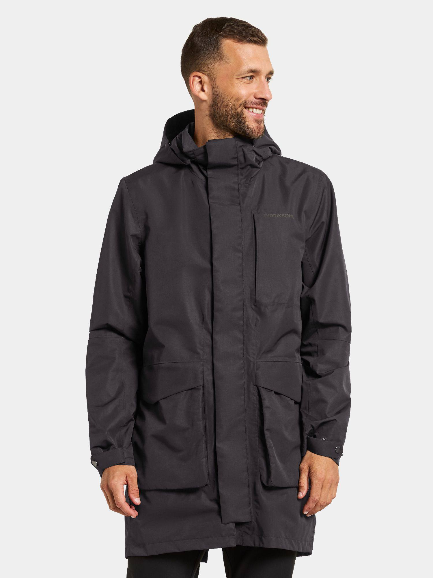 Didriksons Men's Andreas 2 Parka Musta 02