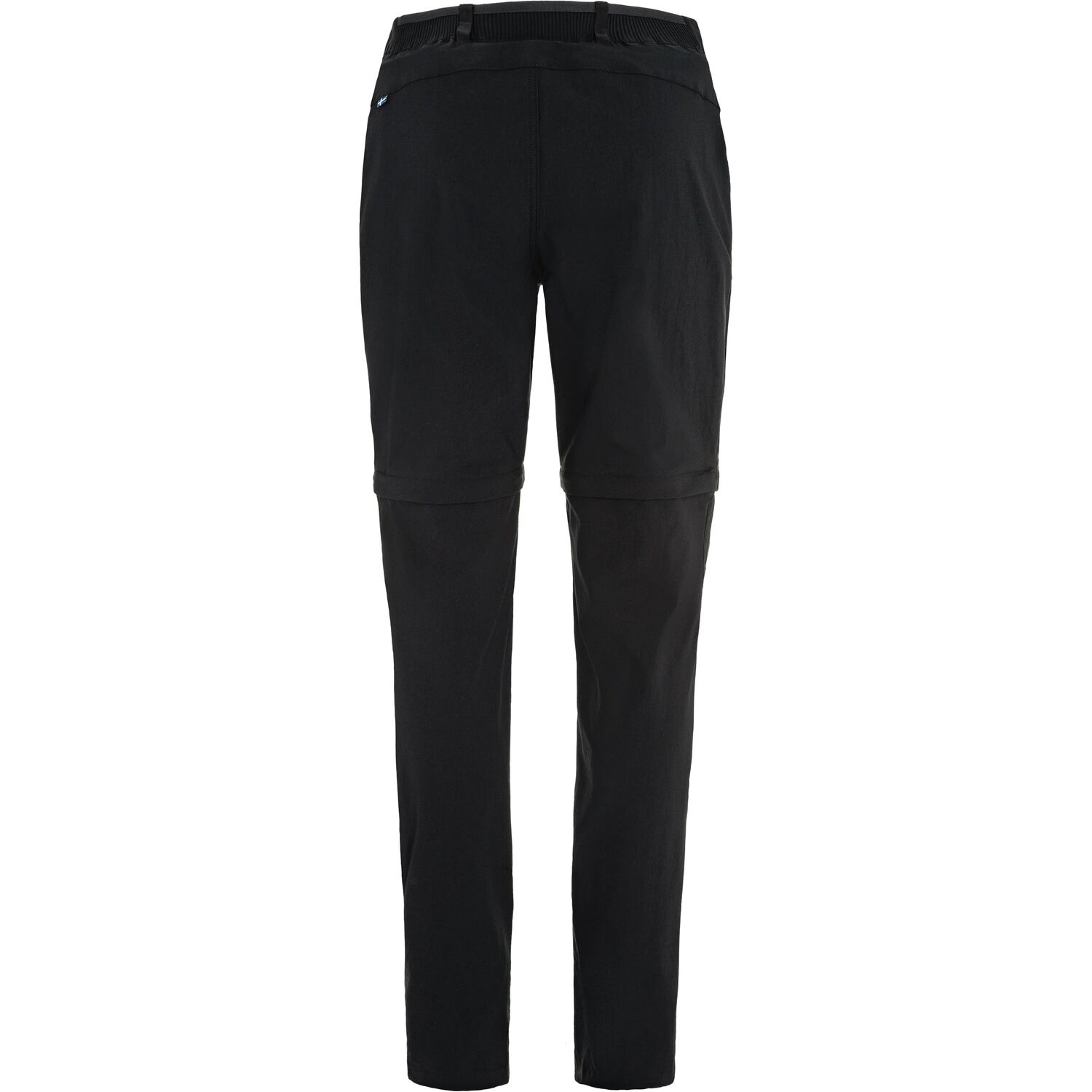 Fjällräven Women's Abisko Hybrid Trail Zipoff Trousers Musta 02