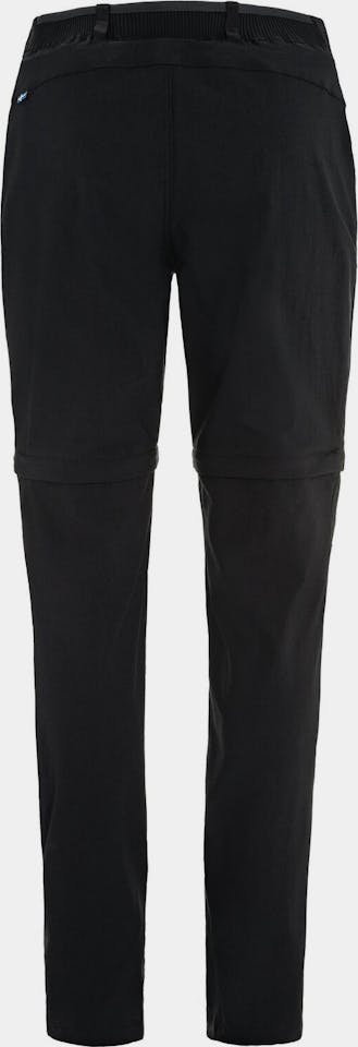 Fjällräven Women's Abisko Hybrid Trail Zipoff Trousers Musta 02