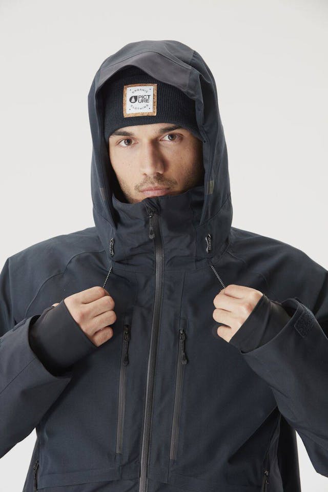 Picture Organic Clothing Men's Goods Jacket Tummansininen 06