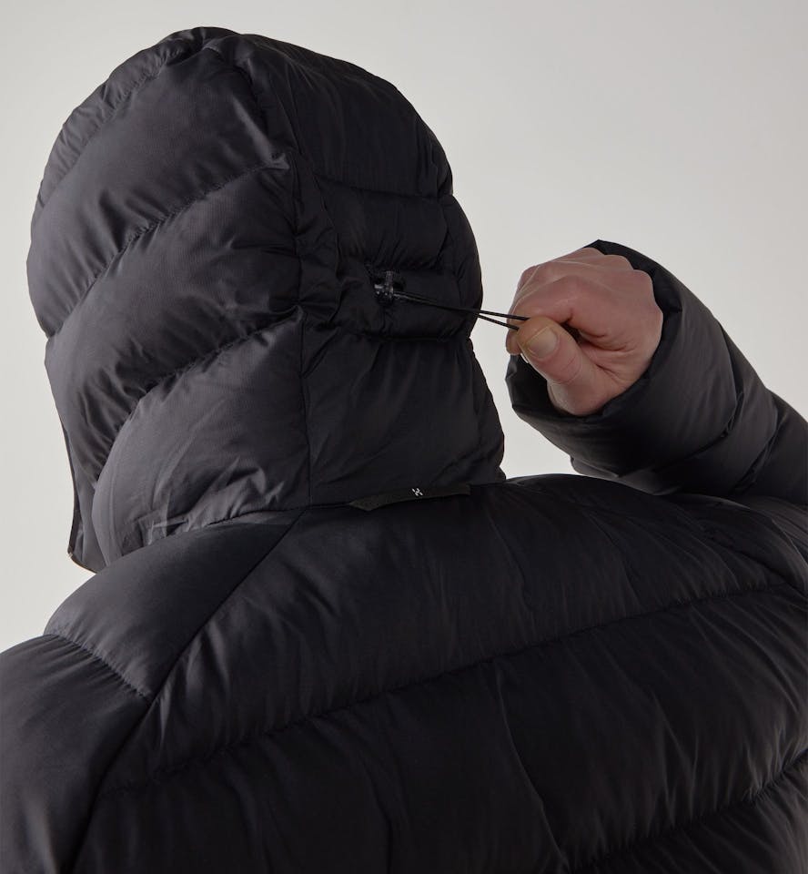 Haglöfs Men's Rosson Down Parka - Miesten talvitakki Musta 09