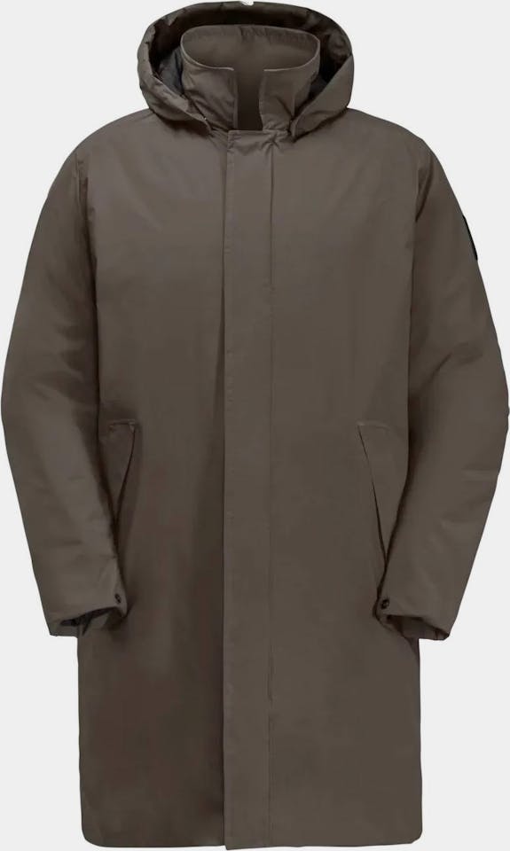 Jack Wolfskin Men's Koenigsbau Coat - Miesten vedenpitävä toppatakki Coffee 03