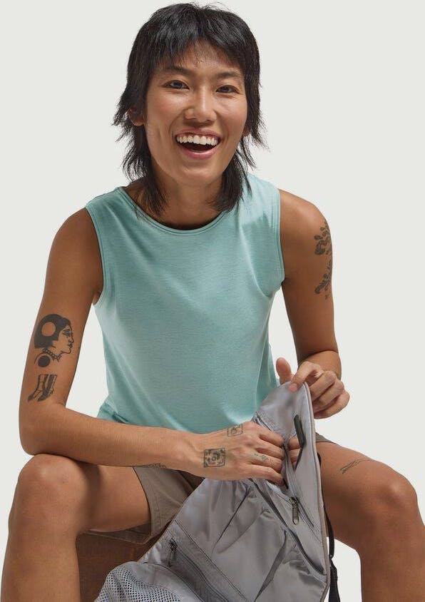 Jack Wolfskin Women's Travel Top Soft jade heather 03