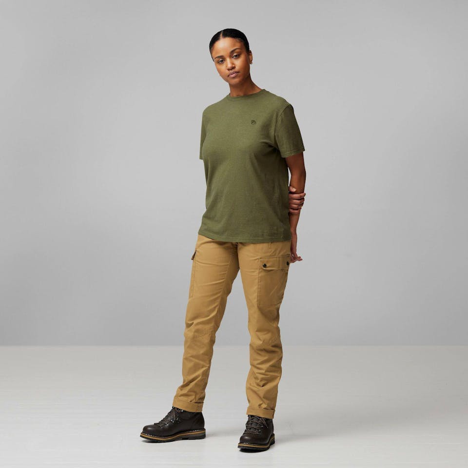 Fjällräven Women's Hemp Blend Tee Musta 05