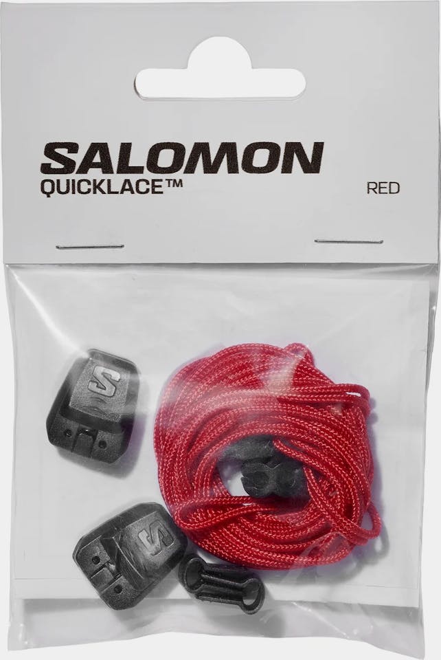 Salomon Quicklace Red 01