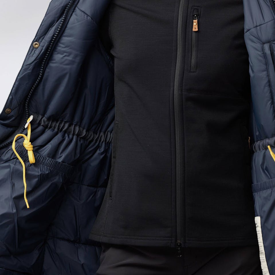 Fjällräven Women's Expedition Long Down Parka Fossil 06