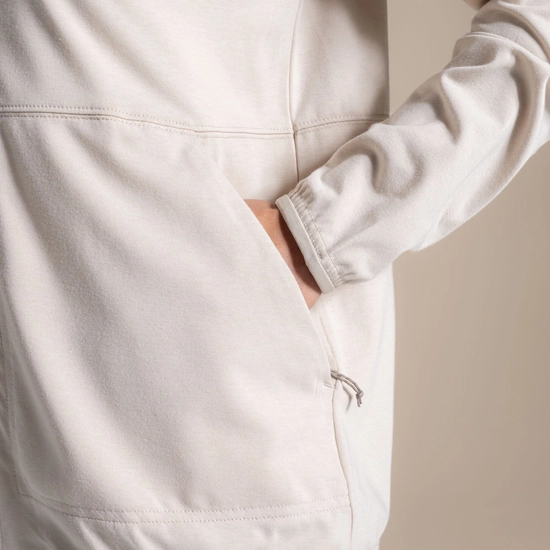 Craghoppers Women's NosiLife Aya Hood Jacket Oyster 06