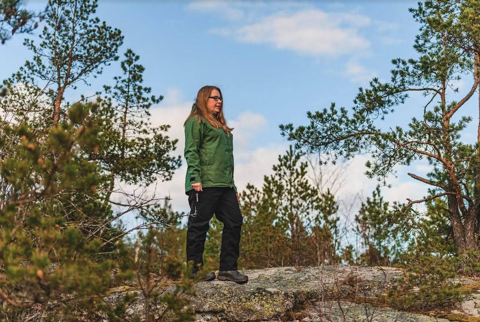 Sasta Women's Aava + Trousers Tummansininen 11