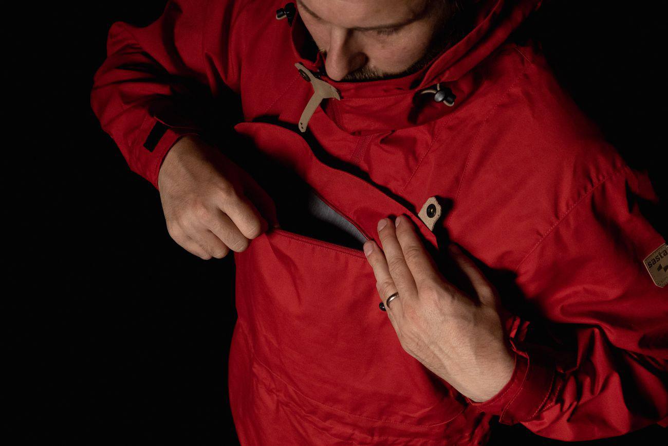 Sasta Katmai Anorak Oranssi 10