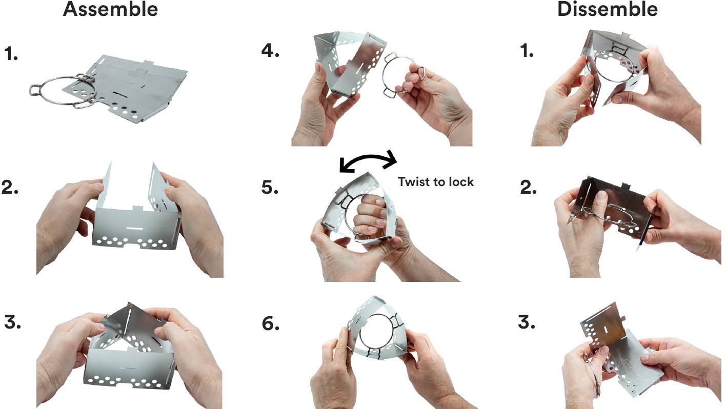 Trangia Triangle T3 Gas  02