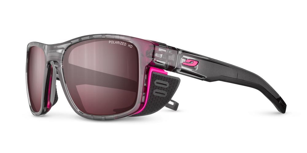 Julbo Shield M Gray/Fluorescent Pink Polarized SP HD3