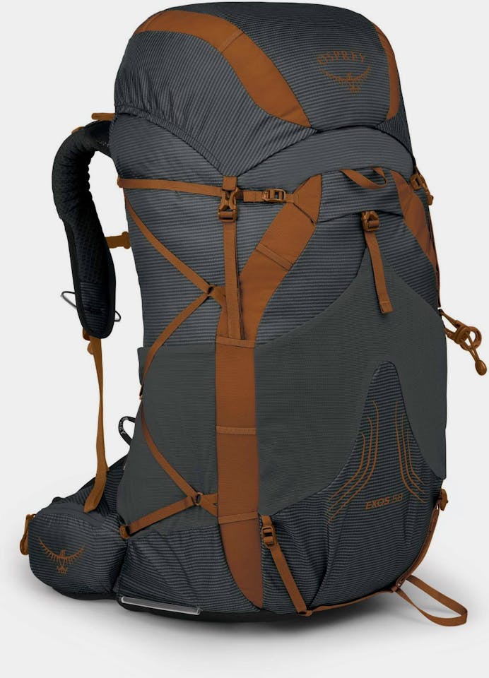 Osprey Exos 58 Dark Charcoal Grey 01