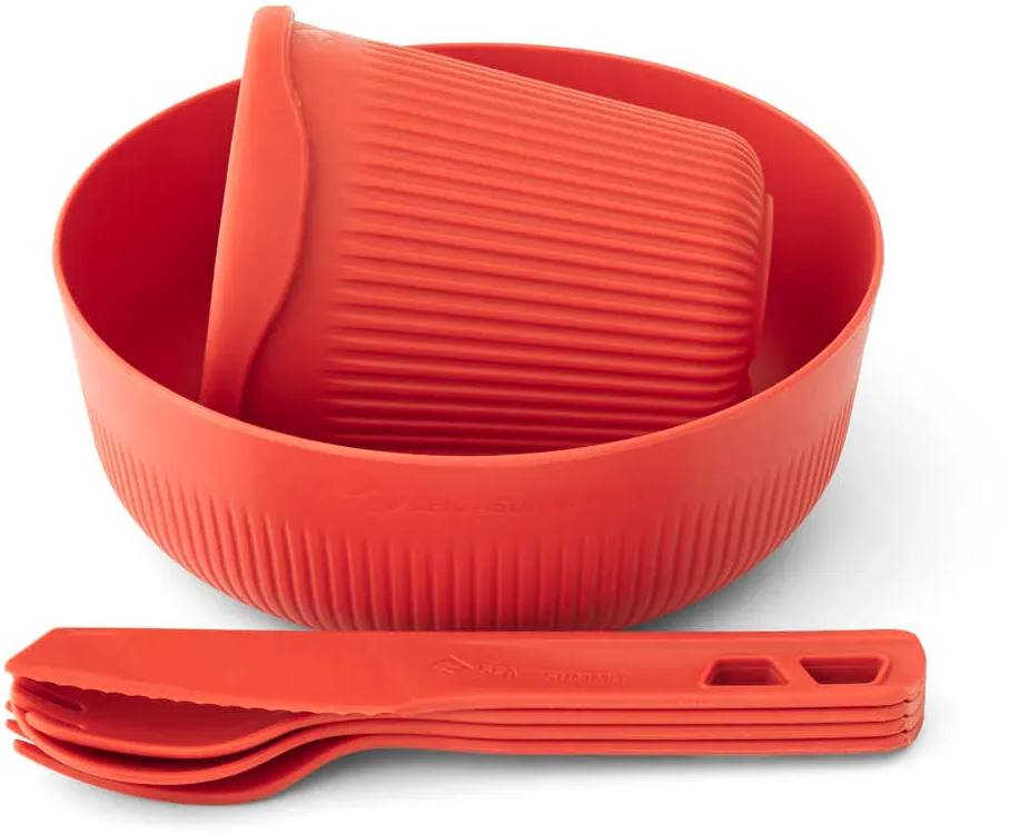 Sea To Summit Passage Dinnerware Set 6pcs Orange 02