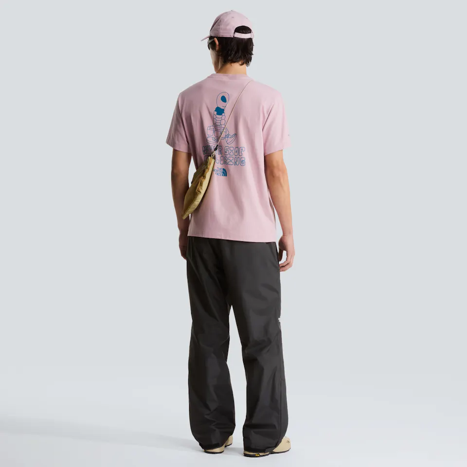 The North Face Men's Alien Relax Graphic Tee Pink 03