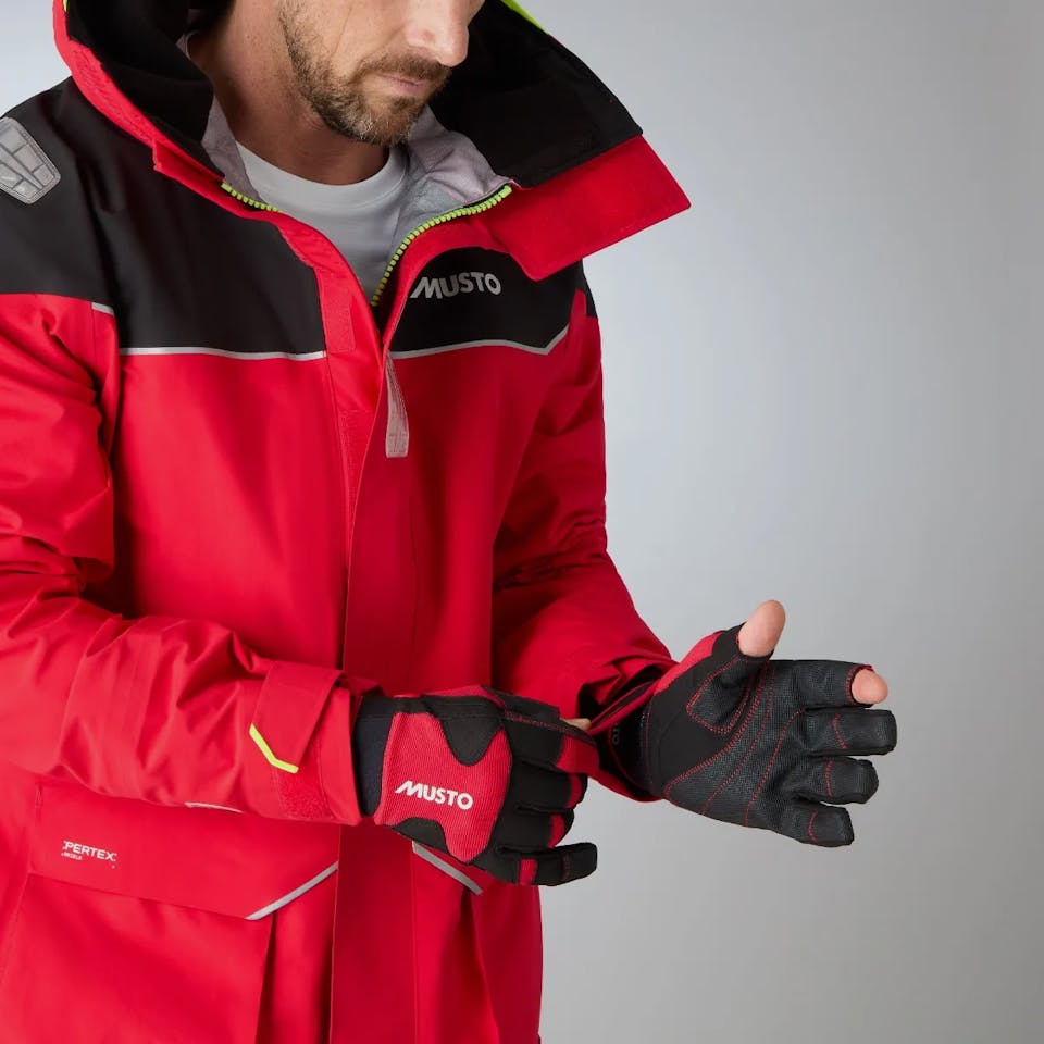Musto Performance Long Finger Glove 2.0 Musta 02