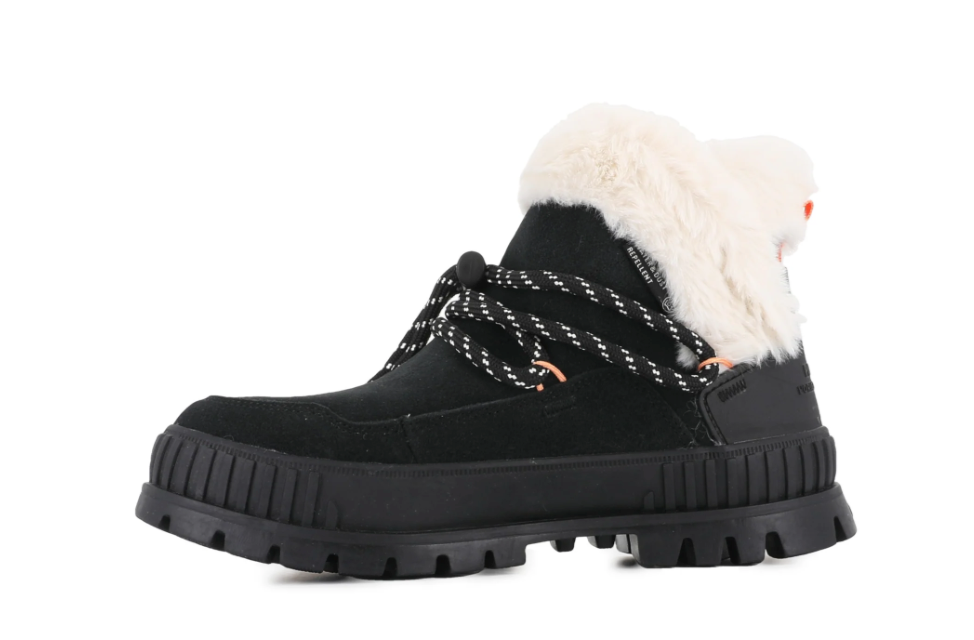 Palladium Women's Pallashock Hiver Lo Black 06