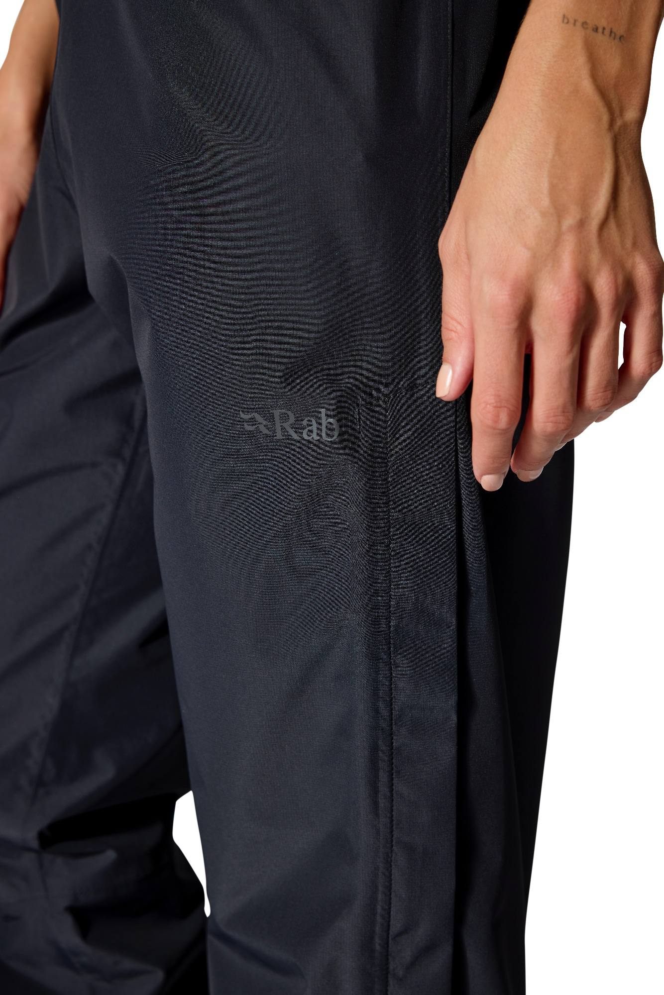 Rab Women's Downpour Pant Musta 08