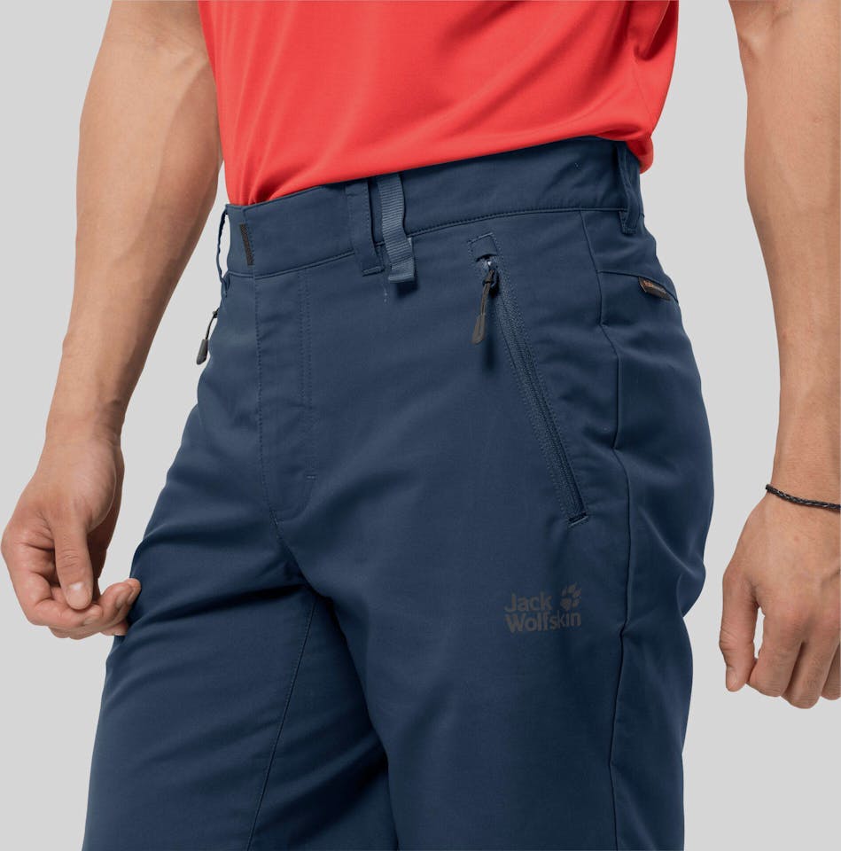 Jack Wolfskin Active Track Shorts Men Blue 04