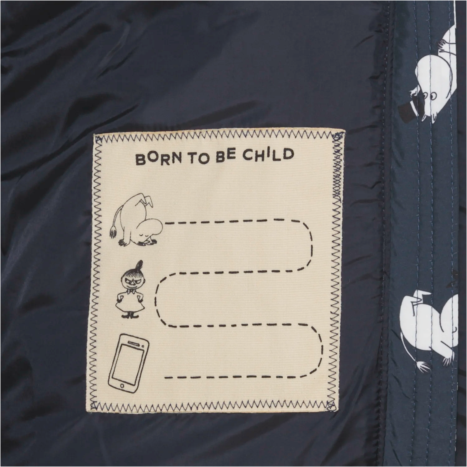 Jack Wolfskin Moomin Ins Jacket Kids Night blue 07