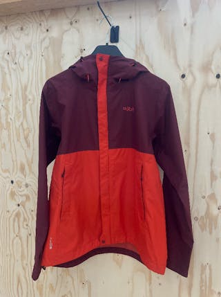 Rab Downpour Eco Jacket Women 16 T-Punainen/Oranssi (Second Hand)