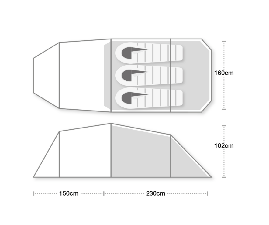 Wild Country Blizzard Elite 3 Blue 02