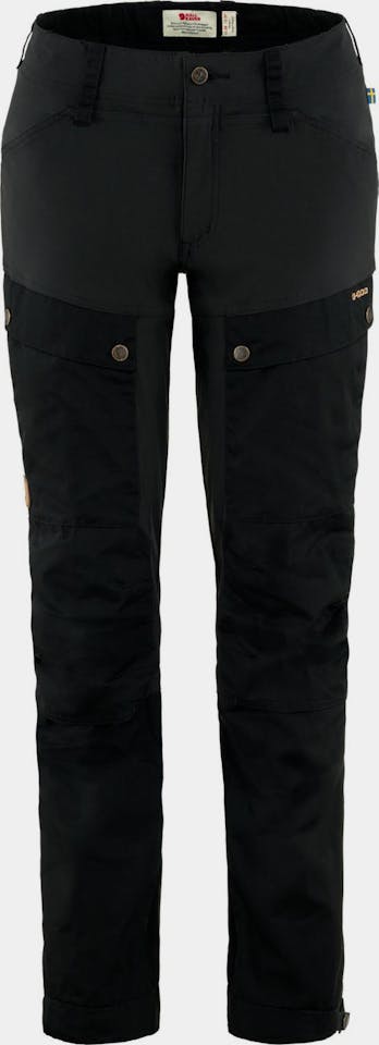 Fjällräven Women's Keb Trousers Musta 01