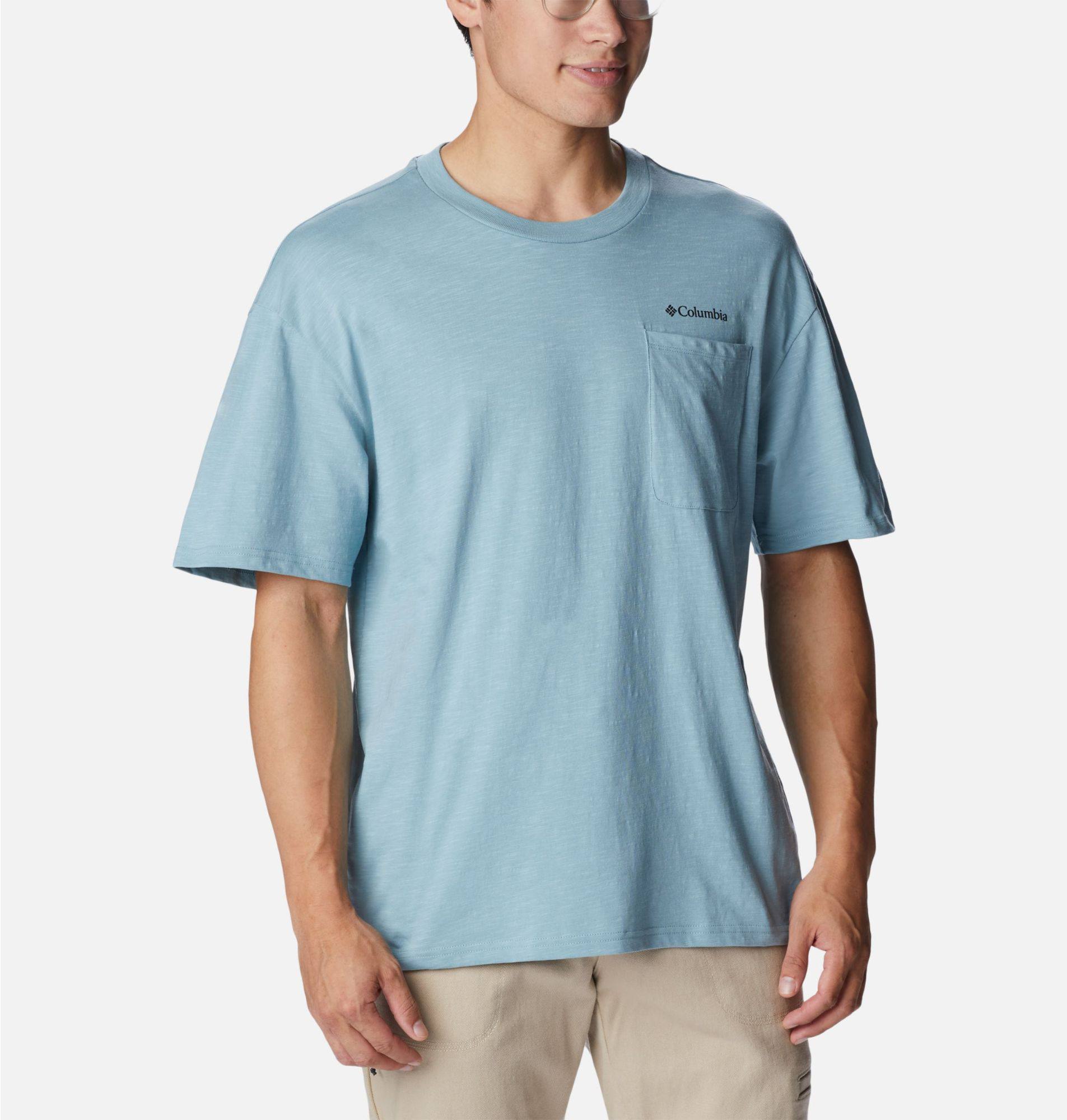Columbia Men's Break It Down Tee Light blue 05