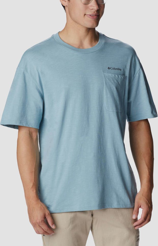 Columbia Men's Break It Down Tee Vaaleansininen 05