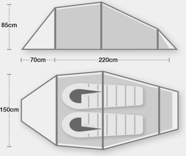 Wild Country Blizzard Elite 2 Blue 02
