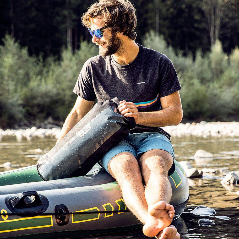 Ortlieb PS 490 -kuivasäkki, 22 litraa Harmaa 07