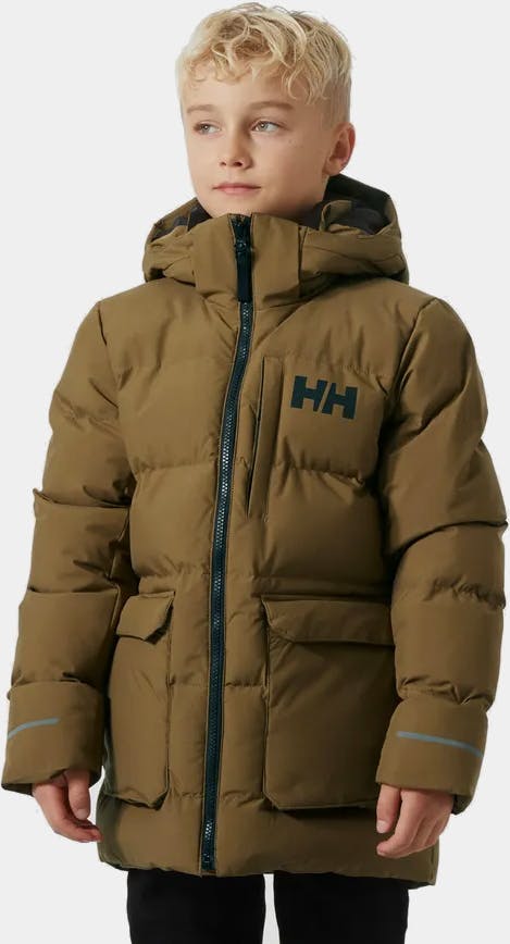 Helly Hansen Jr Nord Puffy Parka Beige 01
