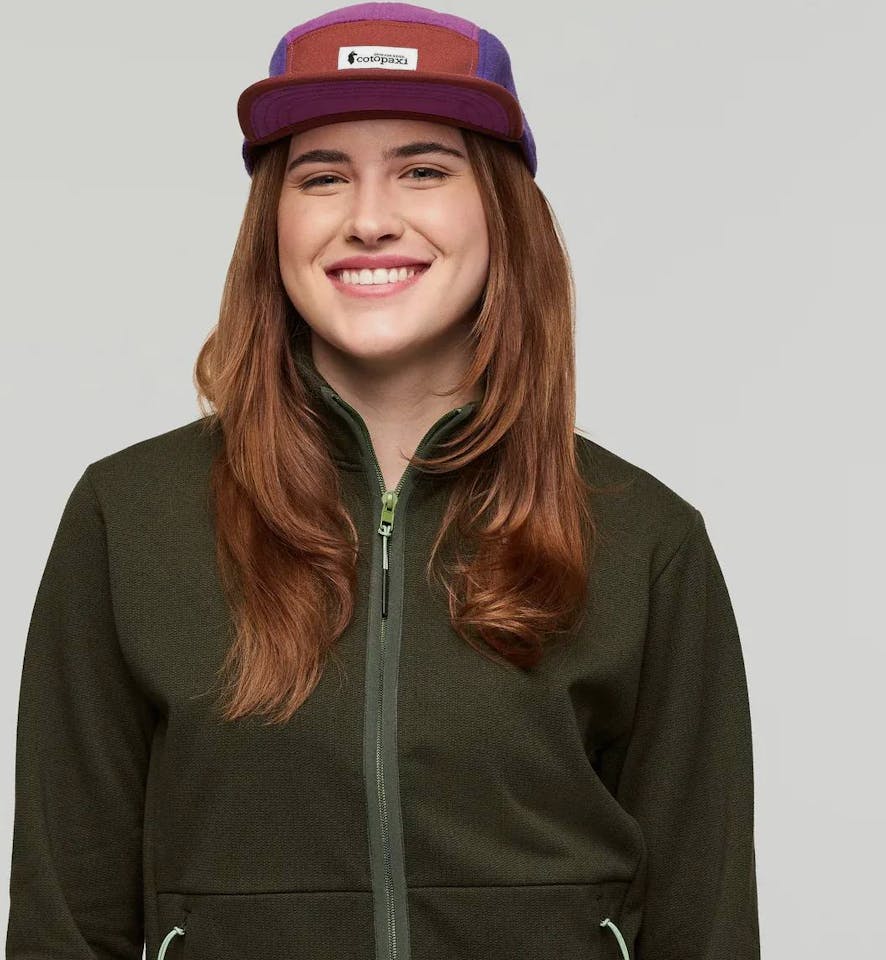 Cotopaxi Fleece 5 Panel Hat Rust 02