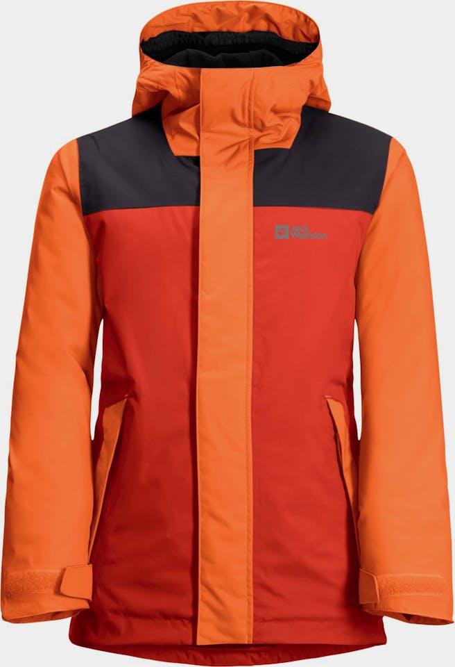 Jack Wolfskin Icy Mountain Jacket Kids Orange 01