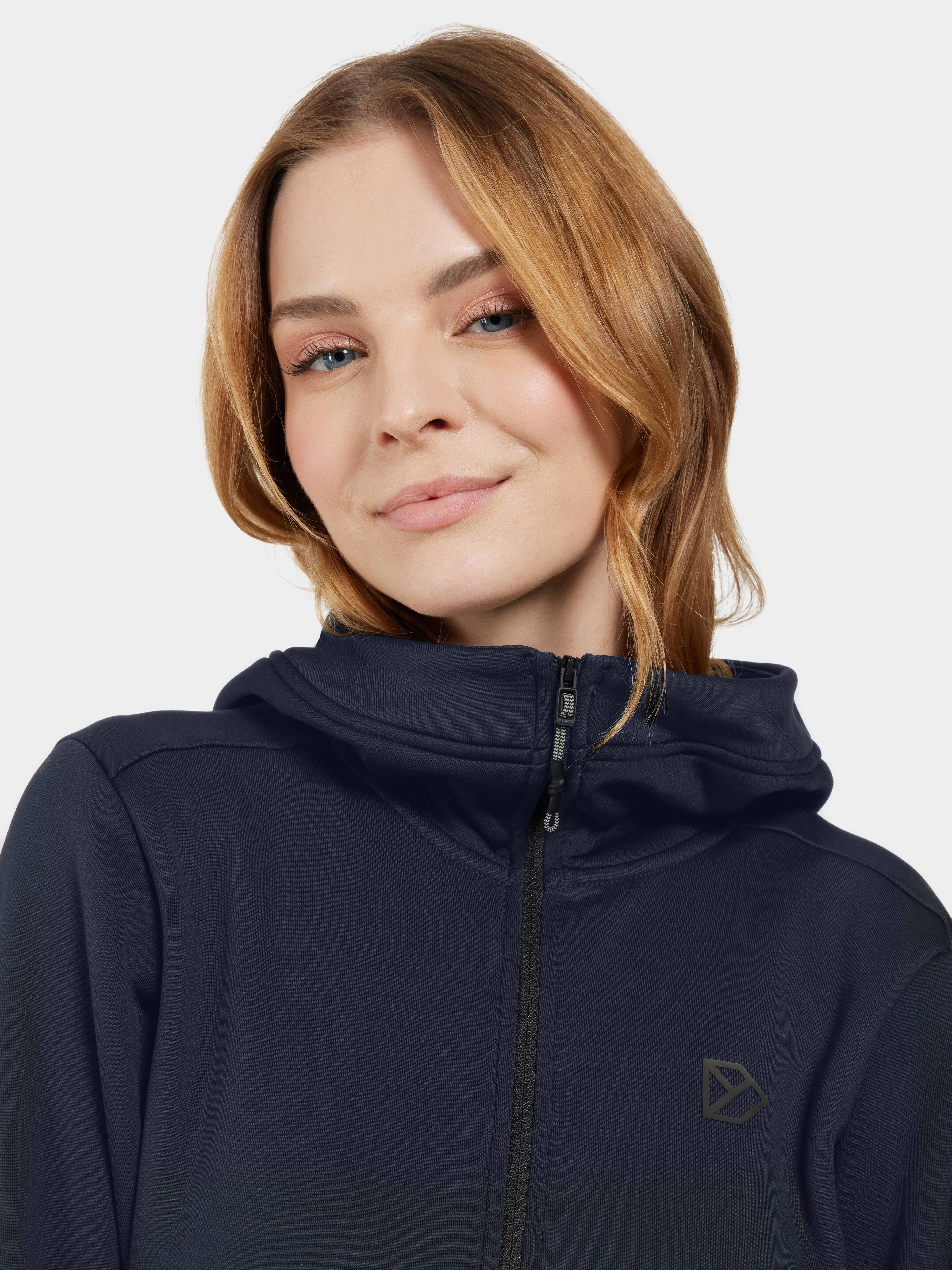 Didriksons Women's Anneli 2 Full Zip Dark Night blue 07