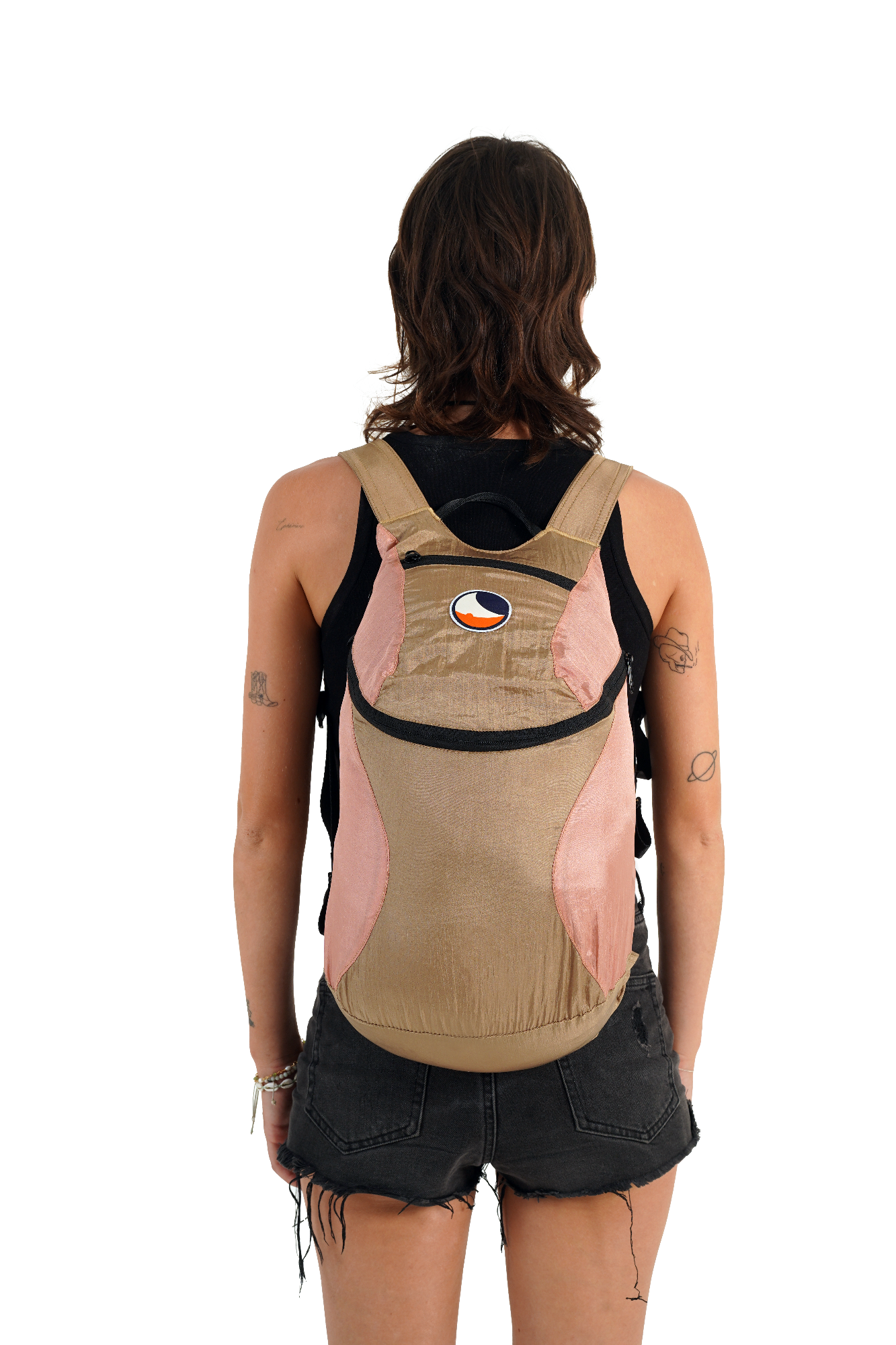 Ticket To The Moon Mini Backpack Vaaleanruskea 03