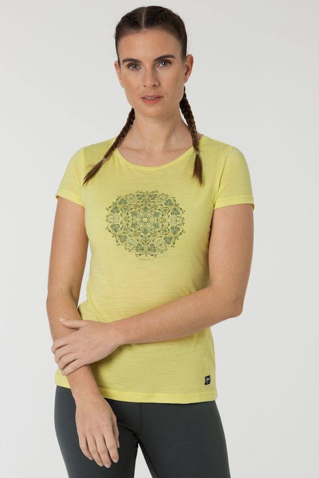 Supernatural W Ornamental Tee Yellow 02