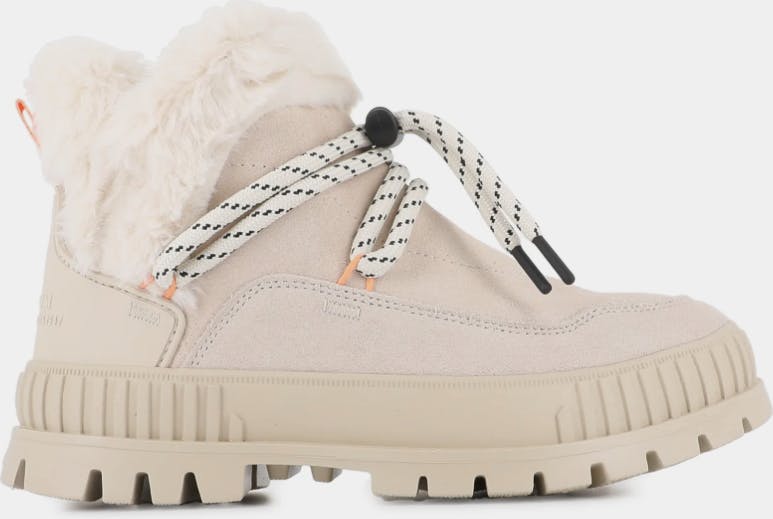 Palladium Women's Pallashock Hiver Lo - Naisten talvikengät Almond(Manteli) 01